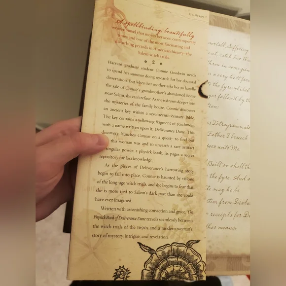 The Physick Book of Deliverance Dane By Katherine Howe Hardcover - Picture 3 of 7